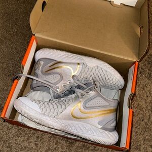 Silver Nike KD Trey